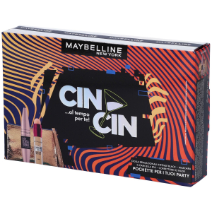 Maybelline new york coffret viso ciglia sensazionali intense black + il cancella età 02 (nude) 577n