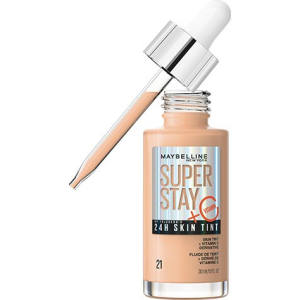 Maybelline new york - fondotinta siero superstay 24h, skin tint, vitamin c, 21