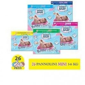 mb babyflower mini 3/6kg 26 pezzi bugiardino cod: 911011928 