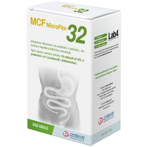 Cerca Offerte di mcf microflor 32 integratore per l'equilibrio della flora intestinale 60 capsule e acquista online