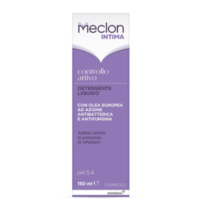 Meclon intima controllo attivo detergente intimo ad azione antibatterica e antifungina 150ml