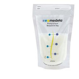 medela pump & save sacca 20pz bugiardino cod: 911951414 