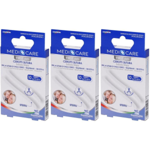 Cerca Offerte di medicare first aid cerotto sutura 3x75 mm 10 pezzi 3x10 st e acquista online