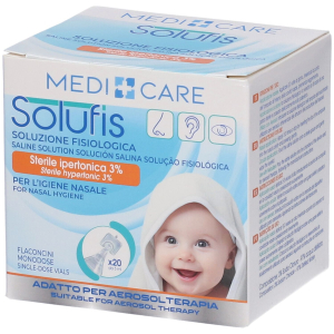 Medicare solufis soluzione fisiologica ipertonica 3% 20 pz