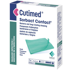 Cerca Offerte di medicazione idrofobica cutimed sorbact contact 4x6 cm 5 pezzi e acquista online