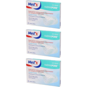 Cerca Offerte di medicazione meds pore adesiva impermeabile 10x12cm 5 pezzi pz cerott e acquista online