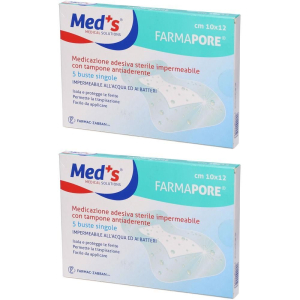 Cerca Offerte di medicazione meds pore adesiva impermeabile 10x12cm 5 pezzi pz cerott e acquista online