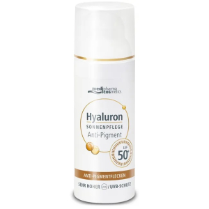 Cerca Offerte di medipharma hyaluron crema solare viso anti-pigmentazione spf50+ 50 ml e acquista online