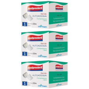 Cerca Offerte di medipresteril benda autoadesiva 8cm x 20m 3x1 pz fasciatura e acquista online
