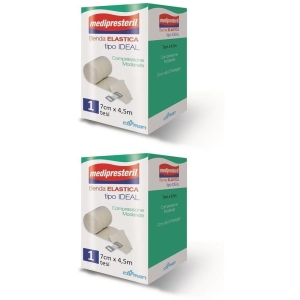Cerca Offerte di Medipresteril benda elastica tipo ideal compressione moderata 7 cm x 4 e acquista online