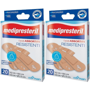 Cerca Offerte di medipresteril® cerotti assortiti resistenti 4 formati set da 2 2x20 pz e acquista online