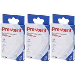 Cerca Offerte di medipresteril cerotti delicati sterili sutura 3 x 75mm 3x10 pz cerotto e acquista online