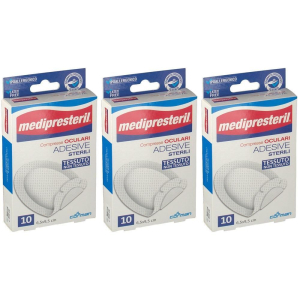 Cerca Offerte di medipresteril® compresse oculari adesive sterile 6,5 x 9,5 cm 3x10 pz e acquista online