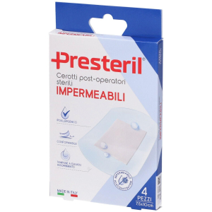 Cerca Offerte di medipresteril medicazione post operatoria impermeabile 7,5 x 10 cm 4x4 e acquista online