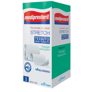 Cerca Offerte di medipresteril rocchetto rotolo stretch tessuto non tessuto 10 cm x 200 cm e acquista online