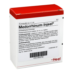 MEDORRHINUM INJ 10F HEEL