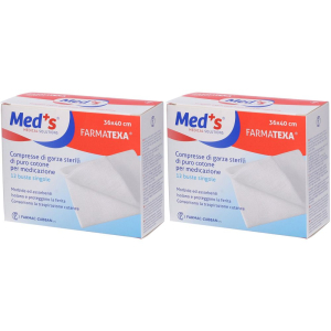 Cerca Offerte di meds® garza sterili 36 x 40 cm set da 2 2x12 pz e acquista online