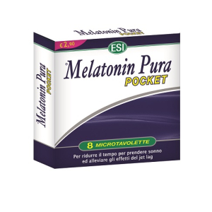 melatonin pura pocket 1mg 8 tavolette bugiardino cod: 927296816 