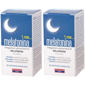 Cerca Offerte di melatonina 1 mg 90 compresse orosolubili 2x27 g e acquista online