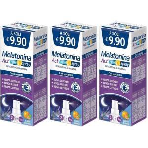 Cerca Offerte di melatonina act forte spray 3x15 ml e acquista online