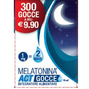 melatonina act gocce 15ml bugiardino cod: 926038112 