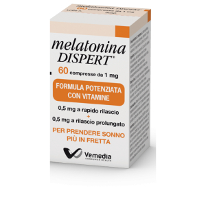 melatonina dispert 1mg 60 compresse bugiardino cod: 924953490 