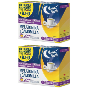 Cerca Offerte di Melatonina e Camomilla Act 2x60 g Polvere per Soluzione Orale e acquista online