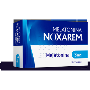 melatonina noxarem*10cpr 3mg bugiardino cod: 049103017 