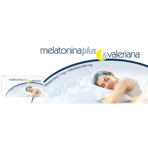melatonina plus valerian 30 compresse bugiardino cod: 926040561 