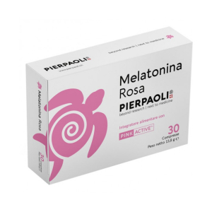 melatonina rosa pierpaoli30 compresse bugiardino cod: 982410387 
