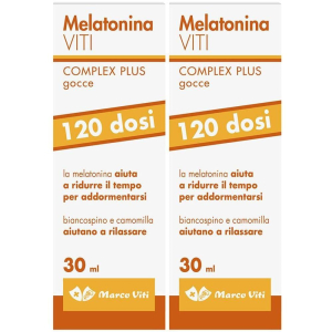 Cerca Offerte di melatonina viti complex plus gocce 2x30 ml orali e acquista online