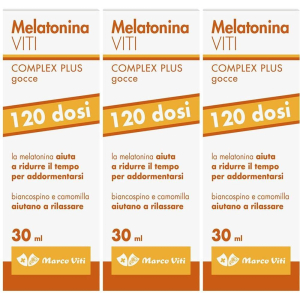 Cerca Offerte di melatonina viti complex plus gocce 3x30 ml orali e acquista online