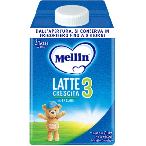 mellin 3 latte 500ml bugiardino cod: 979944749 