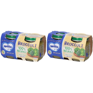 Cerca Offerte di mellin omog broccoli 2x125g set da 2 2x2x125 g pappa e acquista online