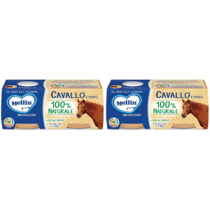 Cerca Offerte di mellin omogeneizzato cavallo 4 x 80 g set da 2 2x4x80 g pappa e acquista online