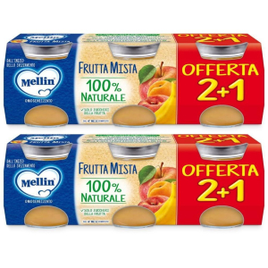 Cerca Offerte di mellin omogeneizzato frutta mista 2x3x100 g e acquista online
