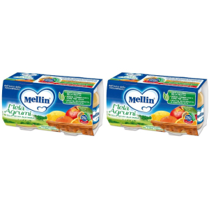 Cerca Offerte di mellin omogeneizzato mela agrumi 100 g 2 pezzi set da 2x2x100 g papp e acquista online