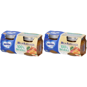 Cerca Offerte di mellin omogeneizzato mela albicocca set da 2 2x2x100 g pappa e acquista online