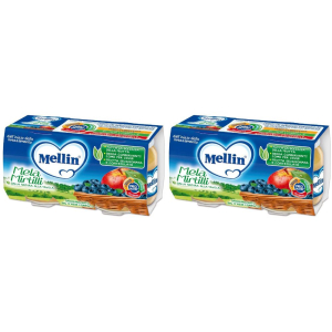Cerca Offerte di mellin omogeneizzato mela mirtillo 100 g 2 pezzi set da 2x2x100 g pa e acquista online