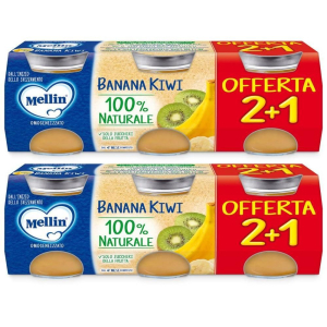 Cerca Offerte di mellin omogenizzato banana kiwi 2x3x100 g e acquista online