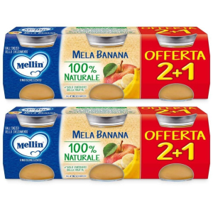 Cerca Offerte di mellin omogenizzato mela banana 2x3x100 g e acquista online