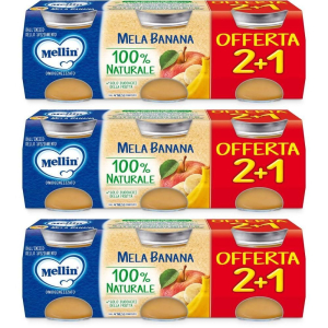 Cerca Offerte di mellin omogenizzato mela banana 3x3x100 g e acquista online