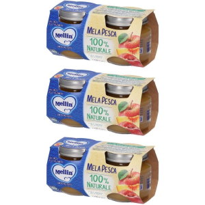 Cerca Offerte di mellin® pesca con mela 3x2x100 g pappa e acquista online