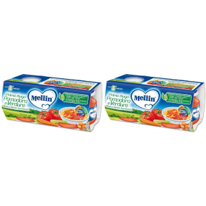 Cerca Offerte di mellin primo sugo pomodoro e verdure set da 2 2x2x80 g pappa e acquista online