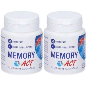 Cerca Offerte di memory act 50 compresse set da 2 2x50 pz e acquista online