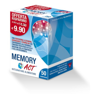 memory act 50 compresse bugiardino cod: 975027905 
