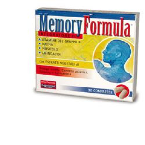 memory formula 30 compresse - integratore bugiardino cod: 900459443 