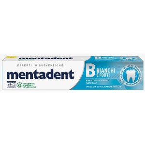 mentadent bianchi e forti 75ml bugiardino cod: 984908261 