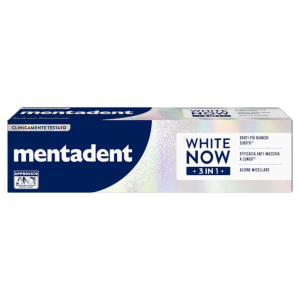 Mentadent - white now 3in1 original dentifricio sbiancante confezione 75 ml