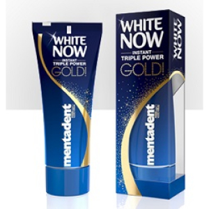 mentadent white now gold 50ml bugiardino cod: 978250013 